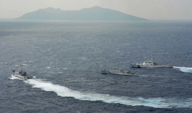 Ba tàu hải giám TQ lại thâm nhập Điếu Ngư/Senkaku Ba tàu hải giám TQ lại thâm nhập Điếu Ngư/Senkaku