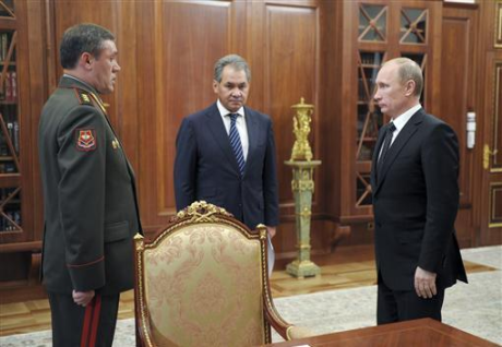 Tổng thống Putin sa thải hai Thứ trưởng Quốc phòng Tổng thống Putin sa thải hai Thứ trưởng Quốc phòng