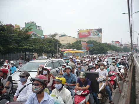 Ùn tắc tại cửa ngõ Thủ đô Ùn tắc tại cửa ngõ Thủ đô