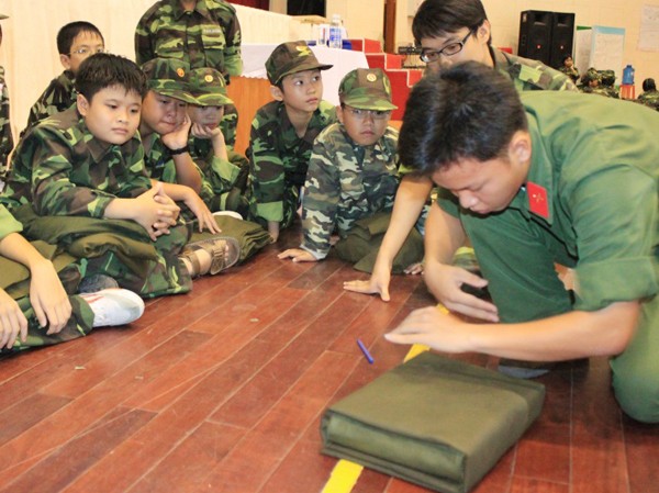 Hơn 12.000 bạn trẻ đã qua lớp Học kỳ quân đội Chiến sỹ nhí tham gia Học kỳ quân đội