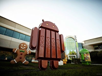 Google bất ngờ khoe Android 4.4 Google bất ngờ khoe Android 4.4
