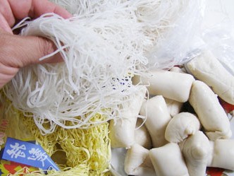 Mì căn, hủ tiếu khô chứa chất gây sỏi thận Mì căn, hủ tiếu khô chứa chất gây sỏi thận