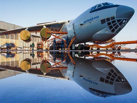 'Kẻ vận chuyển' khổng lồ Il-476 sắp 'nhập ngũ' 'Kẻ vận chuyển' khổng lồ Il-476 sắp 'nhập ngũ'