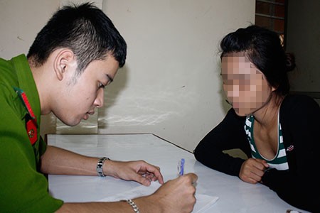 Bi kịch nữ sinh đi cướp để... kết nối tình yêu Đối tượng L tại cơ quan công an