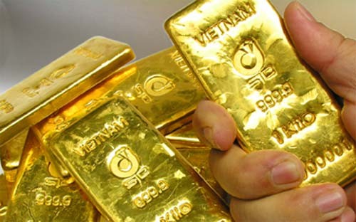 Vàng giảm 120.000 đồng/lượng Vàng giảm 120.000 đồng/lượng