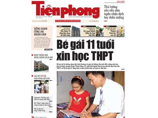 Những thông tin hấp dẫn trên Tiền Phong Những thông tin hấp dẫn trên Tiền Phong