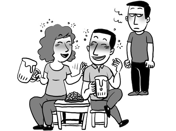 Em không uống được rượu nhưng cô ấy uống được Em không uống được rượu nhưng cô ấy uống được