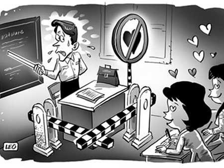 Sốc chuyện trò tỏ tình với thầy cô Sốc chuyện trò tỏ tình với thầy cô