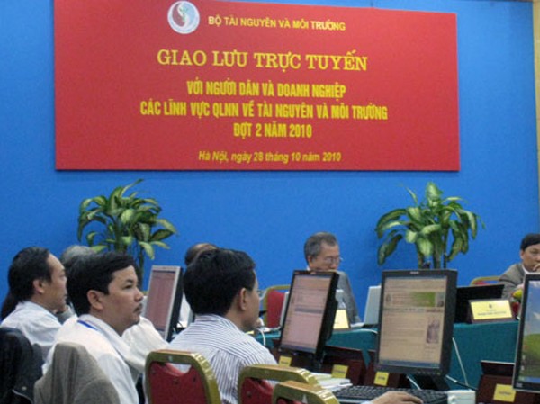 Bộ Tài nguyên & Môi trường bị “chấm điểm” thấp nhất Bộ Tài nguyên và Môi trường trong một lần giao lưu với người dân và doanh nghiệp