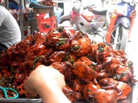 Hà Nội: Rùng mình chim quay tẩm hóa chất Hà Nội: Rùng mình chim quay tẩm hóa chất