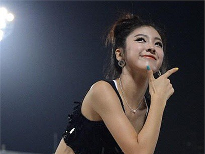 Vẻ đẹp 'bốc lửa' nữ sinh cổ động Hàn Quốc Vẻ đẹp 'bốc lửa' nữ sinh cổ động Hàn Quốc