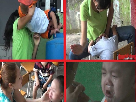 Sẽ xử lý hình sự bảo mẫu đánh dã man trẻ mầm non Sẽ xử lý hình sự bảo mẫu đánh dã man trẻ mầm non
