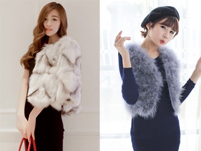 Quý cô xinh đẹp với áo khoác lông vũ ngày đông Quý cô xinh đẹp với áo khoác lông vũ ngày đông
