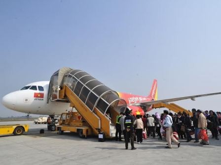 VietJetAir tăng chuyến dịp Tết Nguyên đán VietJetAir tăng chuyến dịp Tết Nguyên đán