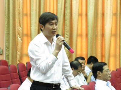 Gặp đại biểu duy nhất không 'bấm nút' đồng ý tách Từ Liêm Gặp đại biểu duy nhất không 'bấm nút' đồng ý tách Từ Liêm