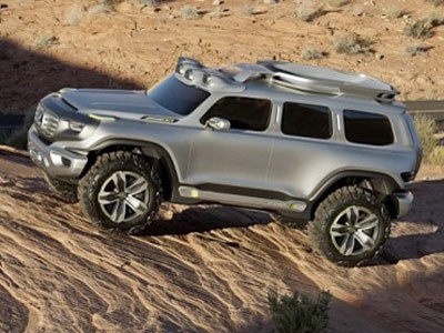 Mercedes trình diễn SUV cho tương lai Mercedes trình diễn SUV cho tương lai