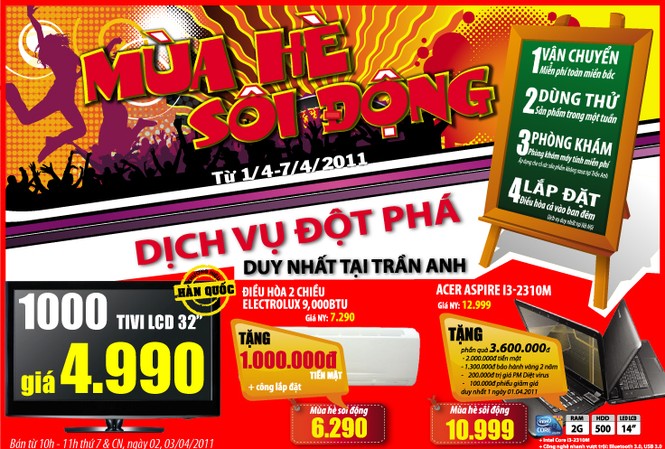 Trần Anh: Tặng gói quà trị giá 5.000.000 đồng cho laptop Lenovo Trần Anh: Tặng gói quà trị giá 5.000.000 đồng cho laptop Lenovo