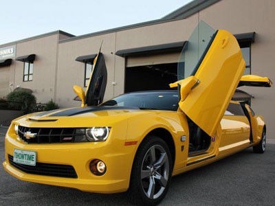 Bumblebee Camaro hóa thân thành Limo Bumblebee Camaro hóa thân thành Limo