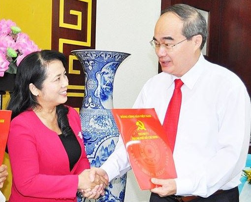 Quận trung tâm TP.HCM có Bí thư mới Quận trung tâm TP.HCM có Bí thư mới
