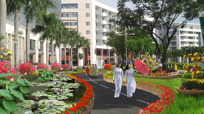Hương sắc miền sông nước tại Chợ hoa xuân 2014 Hương sắc miền sông nước tại Chợ hoa xuân 2014