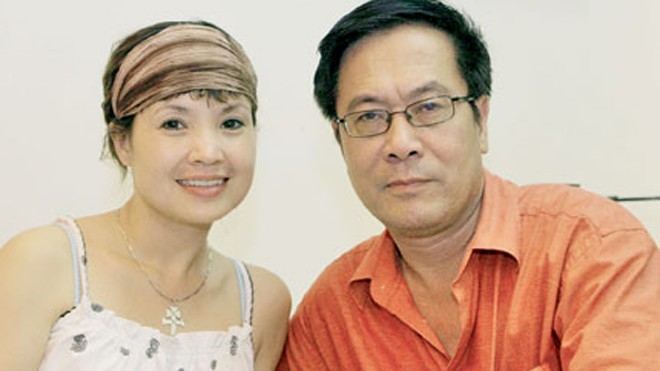 Lan Hương - Tất Bình và 'sợi dây tình' vô hình Vợ chồng nghệ sĩ Lan Hương - Tất Bình. Ảnh: HTL