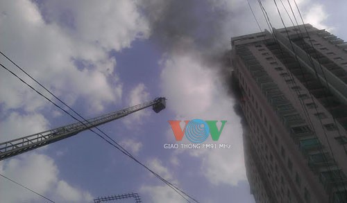 TP.HCM: Cháy dữ dội tại chung cư 26 tầng Chung cư Phúc Thịnh nơi xảy ra hỏa hoạn