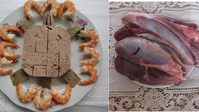 Chi tiền triệu ăn thịt ngựa giải xui Tết năm Ngọ Món giò ngựa được khách hàng đặt khá nhiều vì có vị thơm lạ, dễ ăn.