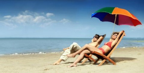 Ích lợi tuyệt vời tắm nắng mùa đông Ảnh minh họa: iStockphoto