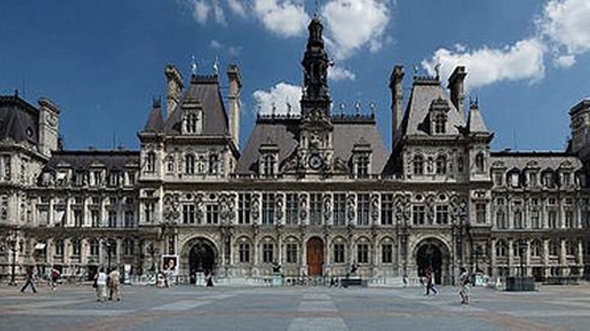 Những kiệt tác trong Tòa thị chính Paris Tòa thị chính Paris