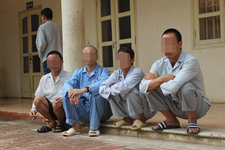 Bệnh nhân tâm thần do ma túy đá tăng 100% Bệnh nhân rối loạn tâm thần do ma túy đá tại Bệnh viện Tâm thần Trung ương 1.