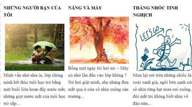 Lưu bút học trò: 1001 kiểu độc đáo Lưu bút học trò: 1001 kiểu độc đáo