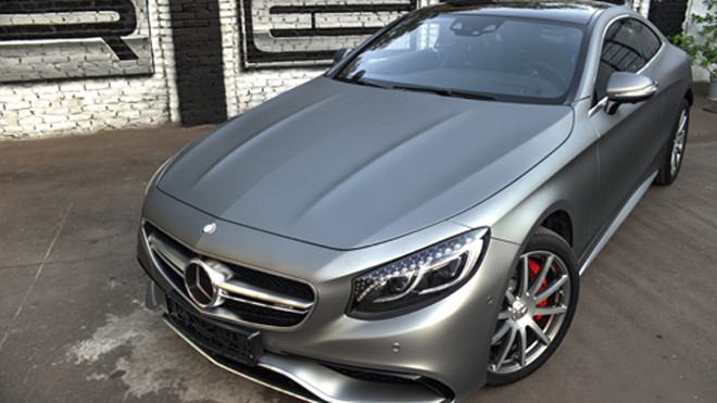Mercedes S63 AMG coupe xám mờ của dân chơi Nga Mercedes S63 AMG coupe.
