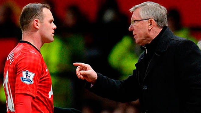 Rooney khao khát tiếp bước ông thầy Alex Ferguson Rooney mơ trở thành HLV giỏi như Alex Ferguson