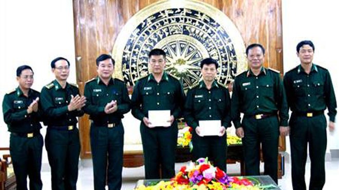 Đột nhập đồn biên phòng khoắng 7 khẩu súng AK Lực lượng làm nhiệm vụ được khen thường.