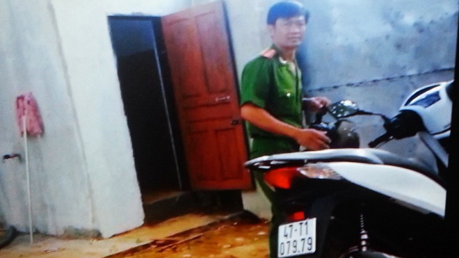 Xác nhận tạm đình chỉ công tác thiếu tá “rơi súng” Thiếu tá Quang