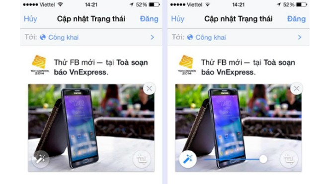 Facebook thêm tính năng chỉnh sửa sáng, tối khi đăng ảnh Khác biệt giữa ảnh chưa chỉnh sửa (ảnh trái) so với ảnh đã được chỉnh sửa bởi trình chỉnh sửa tự động của Facebook (ảnh phải). Ảnh: Đình Nam.