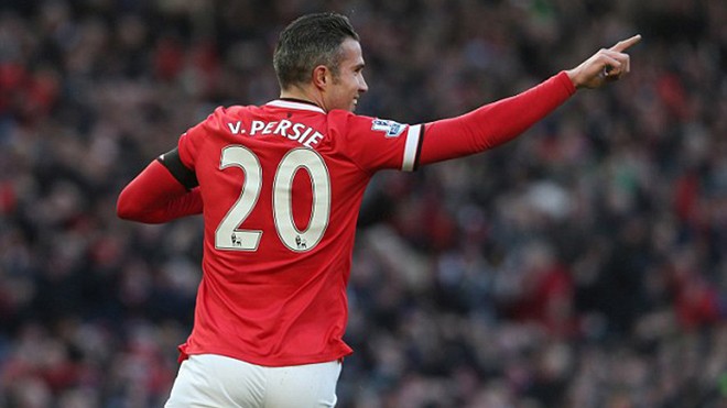 Hé lộ 'danh sách đen' sắp chia tay M.U Van Persie.