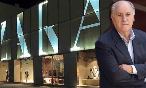 Tỷ phú Zara thành người giàu thứ 3 thế giới Amancio Ortega hiện là người giàu thứ 3 thế giới. Ảnh: Pixshark