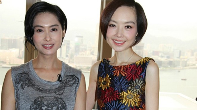 Chu Nhân tiết lộ lý do chia tay Châu Tinh Trì Chu Nhân (trái) kể về tình yêu trong talkshow.