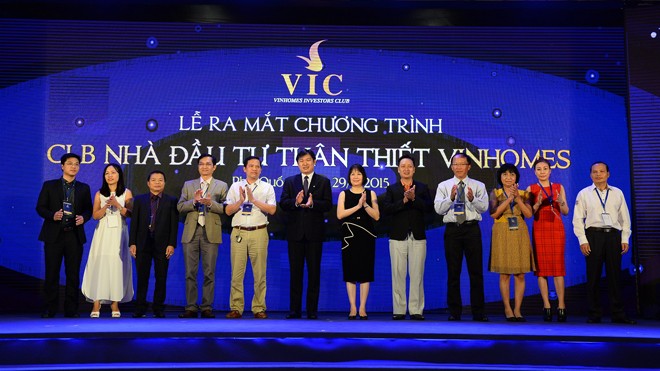 Ra mắt chương trình câu lạc bộ nhà đầu tư Vinhomes Ra mắt chương trình câu lạc bộ nhà đầu tư Vinhomes
