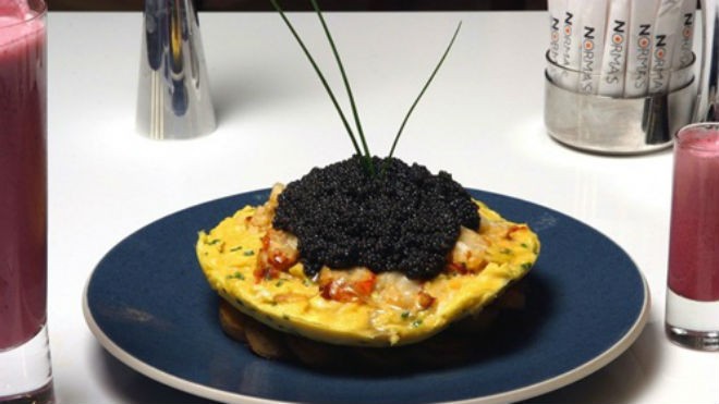 'Tê miệng' với 10 bữa ăn đắt giá nhất thế giới Món Frittata Zillion Dollar Lobster.