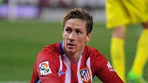 Atletico hụt hơi trong cuộc bám đuổi Barca Torres và đồng đội không thể tìm đường vào khung thành Villarreal. Ảnh: Reuters