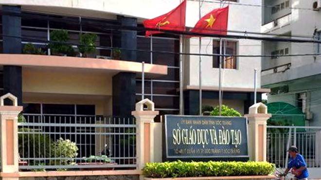 Sở GD-ĐT Sóc Trăng chi 'mát tay' hơn 15 tỷ đồng Sở Giáo dục và Đào tạo tỉnh Sóc Trăng bị cáo buộc sai phạm hơn chục tỷ đồng. Ảnh: P.H