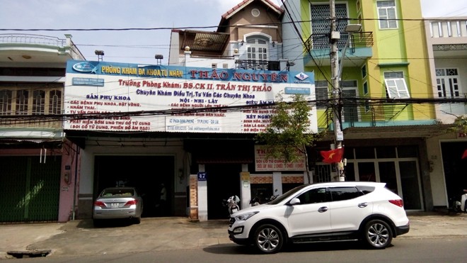 Vụ 'Bé đa dị tật': Đình chỉ hoạt động phòng khám Thảo Nguyên Phòng khám Thảo Nguyên