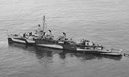 Chiến hạm Mỹ suýt bắn chìm tàu chở tổng thống Roosevelt Chiến hạm William D. Porter của hải quân Mỹ. Ảnh: Wikipedia
