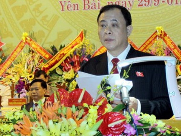 Bí thư Tỉnh ủy và Chủ tịch HĐND Yên Bái bị bắn trọng thương Ông Phạm Duy Cường, Bí thư Tỉnh ủy Yên Bái. (Ảnh: Thế Duyệt/TTXVN)