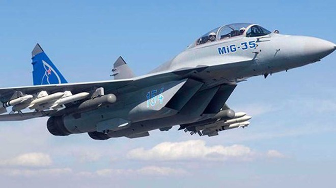Tìm hiểu “đại bàng sắt” MiG-35 của Không quân vũ trụ Nga Máy bay tiêm kích MiG-35 của Nga