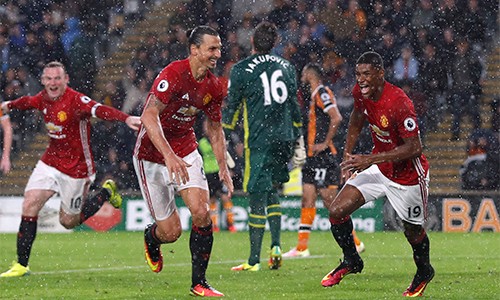 M.U thua xa Liverpool về số bàn thắng phút cuối Man Utd là đội gần nhất tận hưởng chiến thắng nhờ một pha làm bàn muộn, với pha lập công của Rashford.