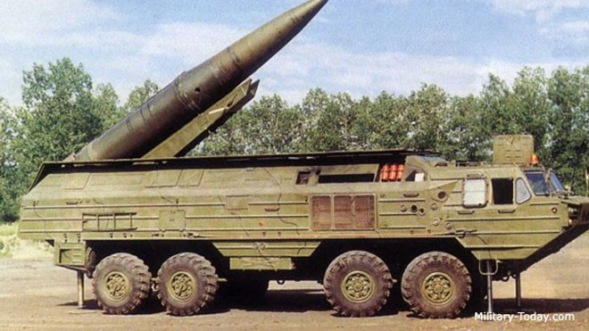 Tên lửa đạn đạo chiến thuật từng khiến Mỹ hoảng sợ 9K714 Oka, tên lửa đạn đạo chiến thuật đáng sợ nhất Chiến tranh Lạnh. Ảnh: Military Today
