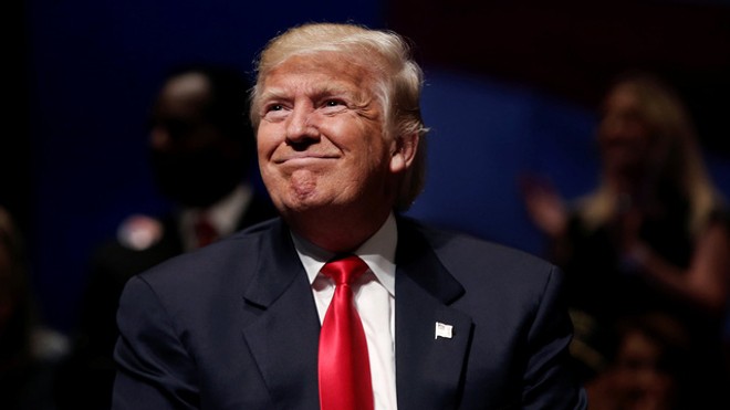 Tỷ phú Trump được giới quân sự Mỹ ủng hộ Ứng viên tổng thống đảng Cộng hòa Donald Trump (Ảnh: Reuters)